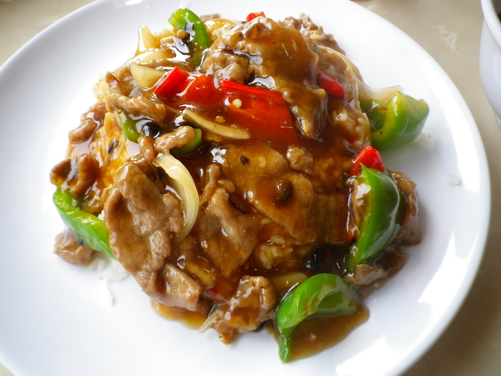 豉椒牛肉饭